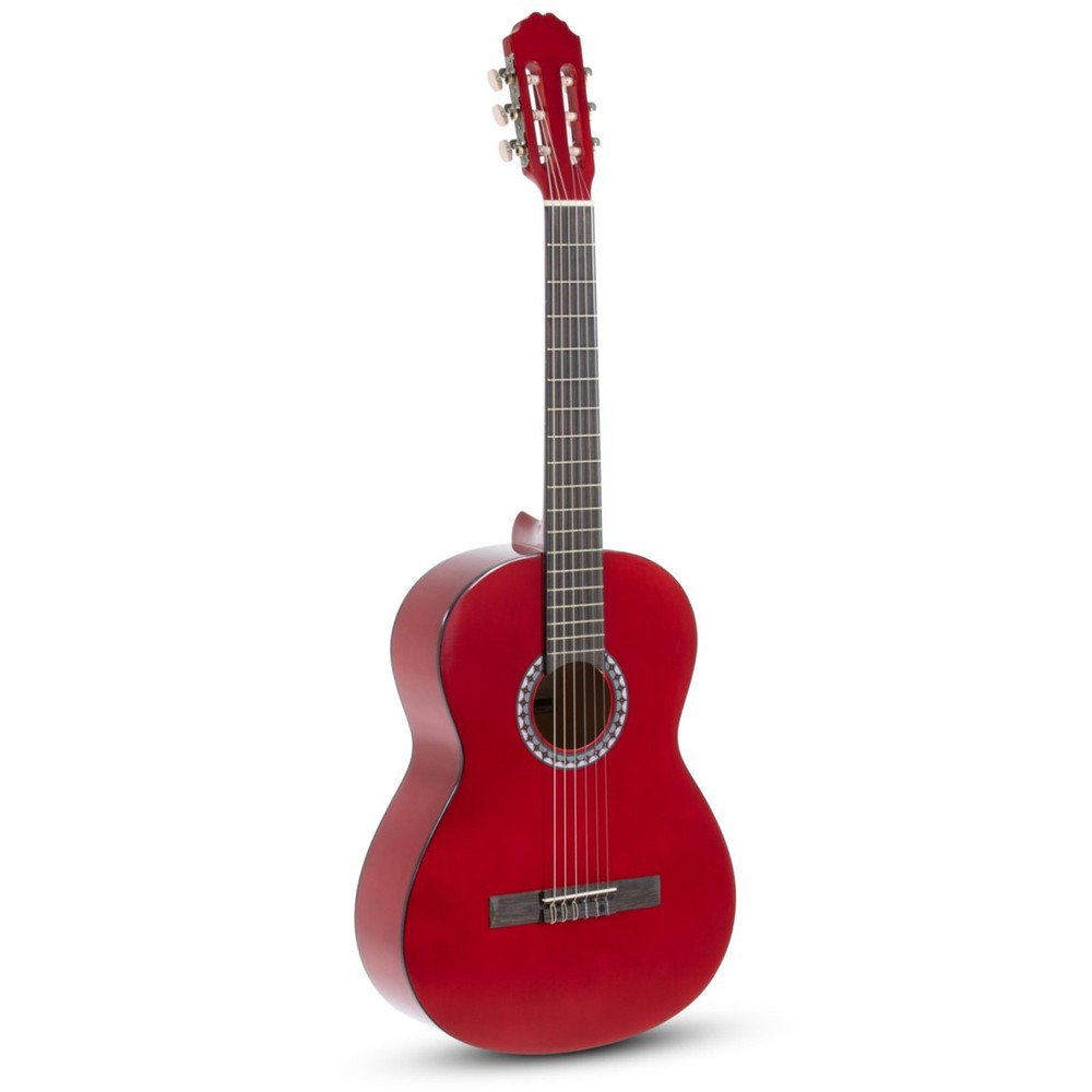 GEWA Basic Classical Guitar 1/2 Transparent Red