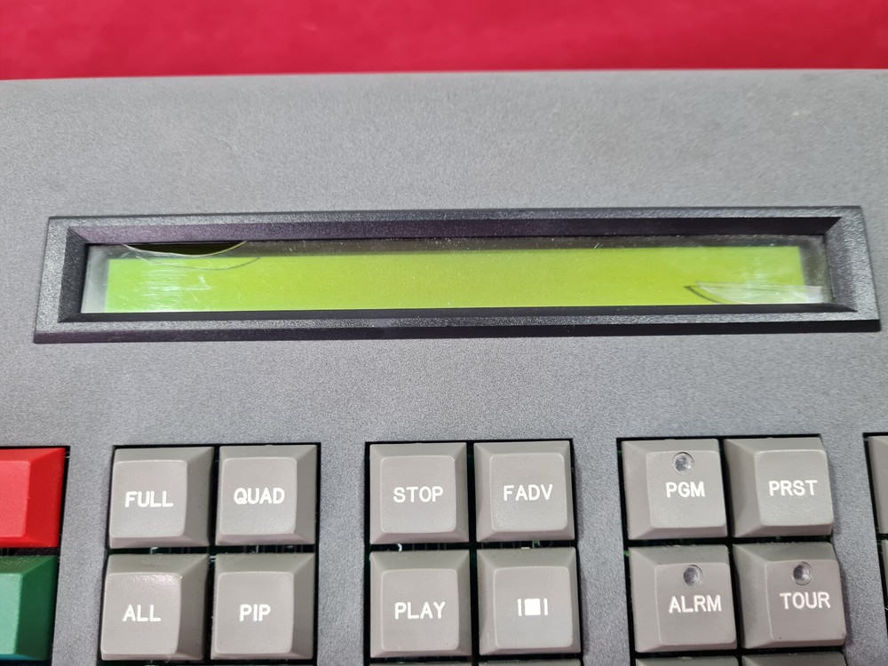 Untested Synectics CCTV System/Console/Control Unit P/N SYN X250 M