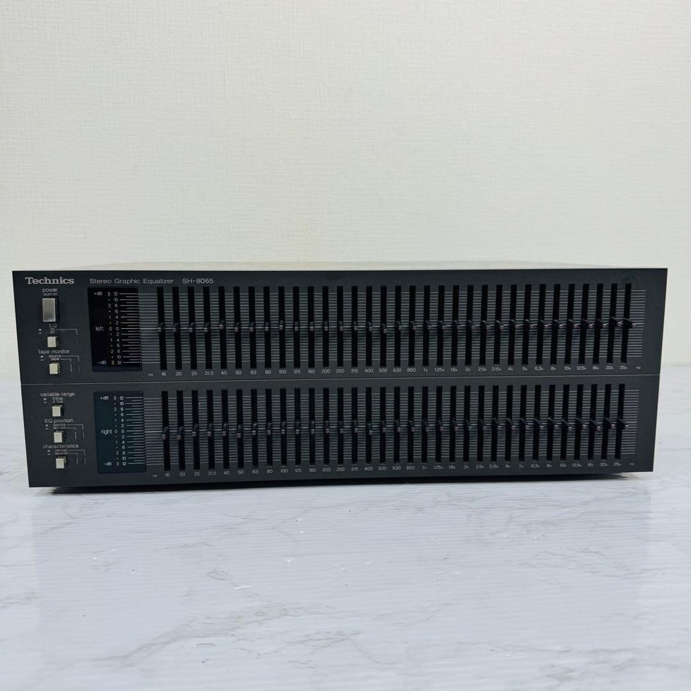 Technics SH-8065 Stereo Graphic Equalizer 31-Band Black Good GP