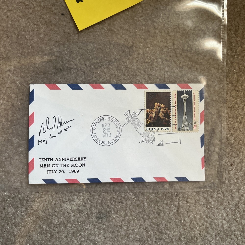 USAF Major General Robert Herres Autographed Envelope