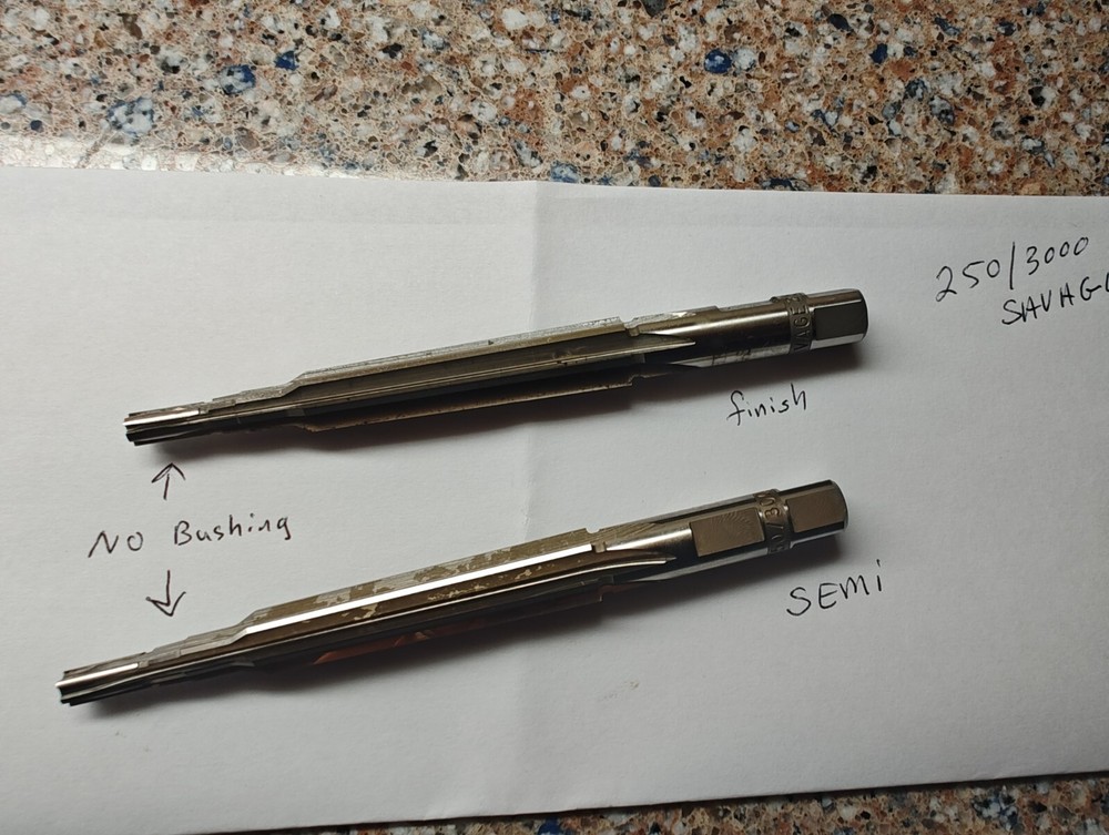 250/3000 Savage Chamber reamer