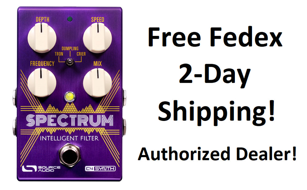 New Source Audio SA248 Spectrum Intelligent Filter One Series Effects Pedal