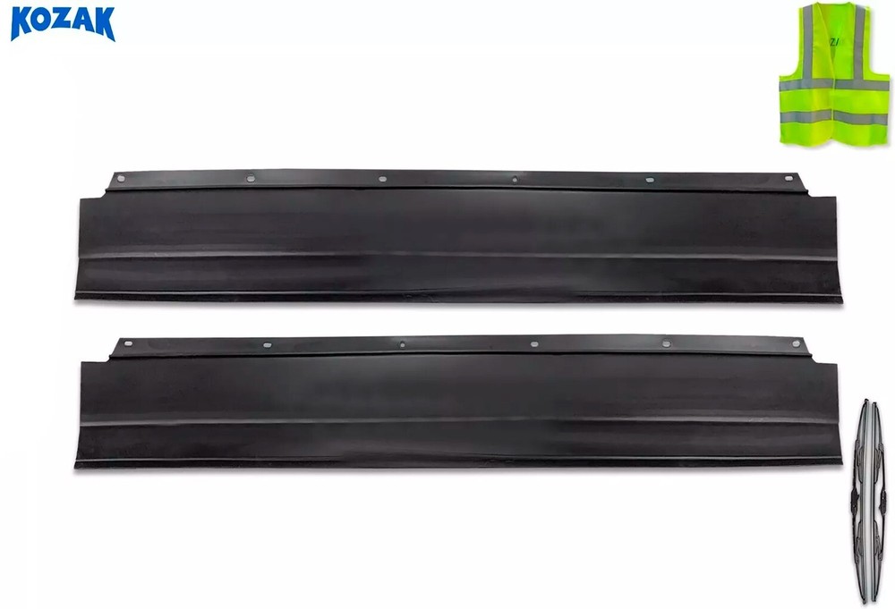 Middle Center Fairing Panel Extensions Pair Set Compatible with Volvo VNL 2018+