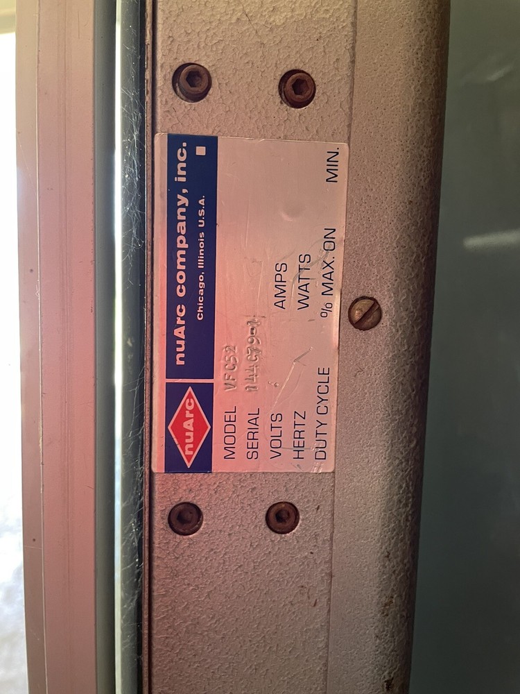 nuArc Vacuum Press Table VFC52