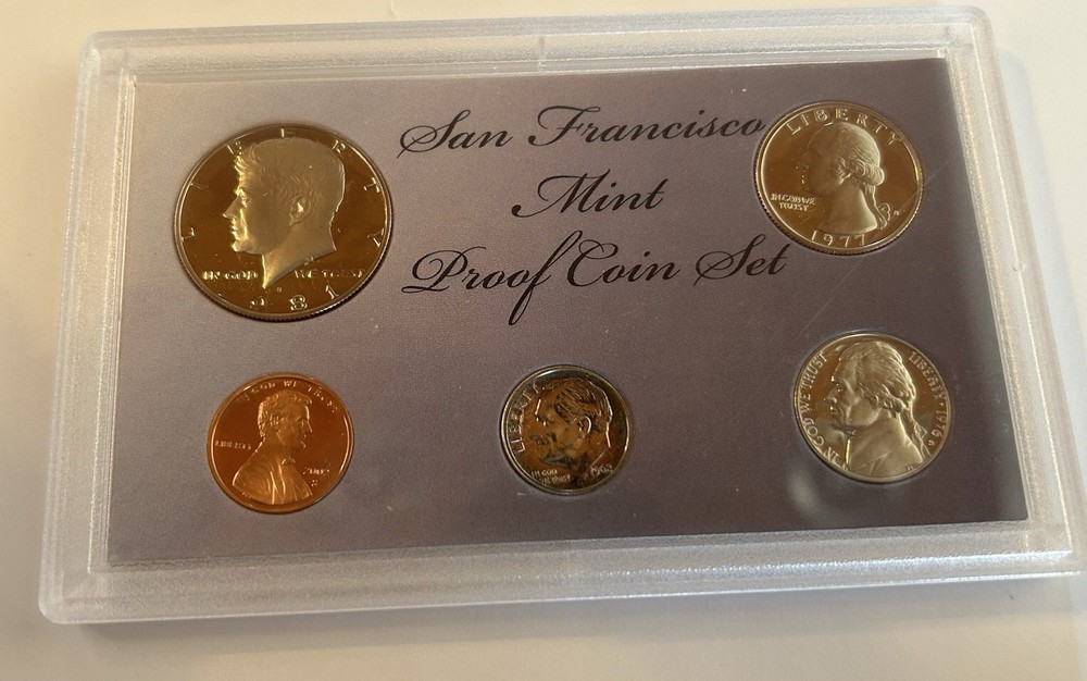 San Francisco Mint Proof Coins - Multiple Years