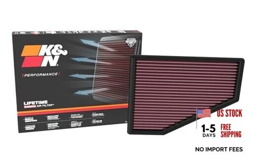 High-Flow Original Lifetime Engine Air Filter: Increase Power: Premium,