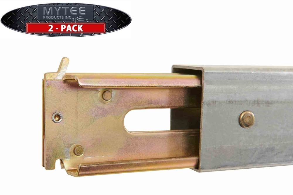 (2 Pack) 92" -103" E Track Adjustable Decking Shoring Steel Beam 3000# WLL