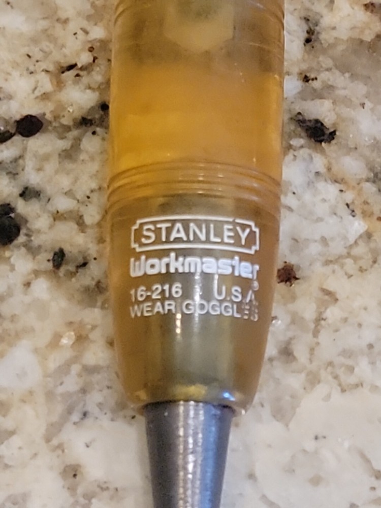Stanley Workmaster No. 16-216 Bevel Edge Paring Chisel 1'' Wide