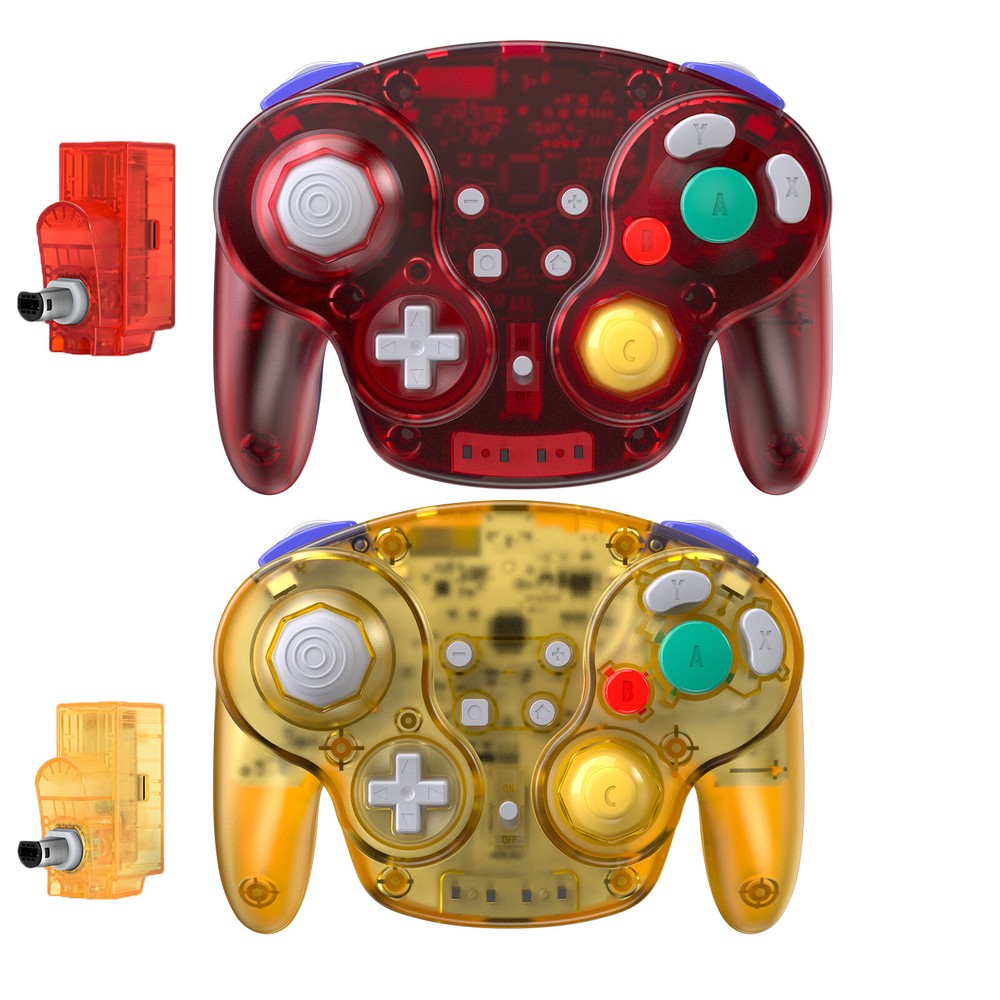Wireless Gamecube Wii Controller Rechargeable & Rumble for Nintendo Gamecube