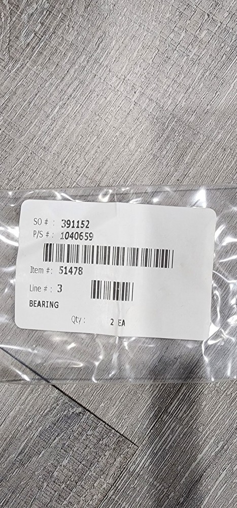 Haskel 51478 Bearing