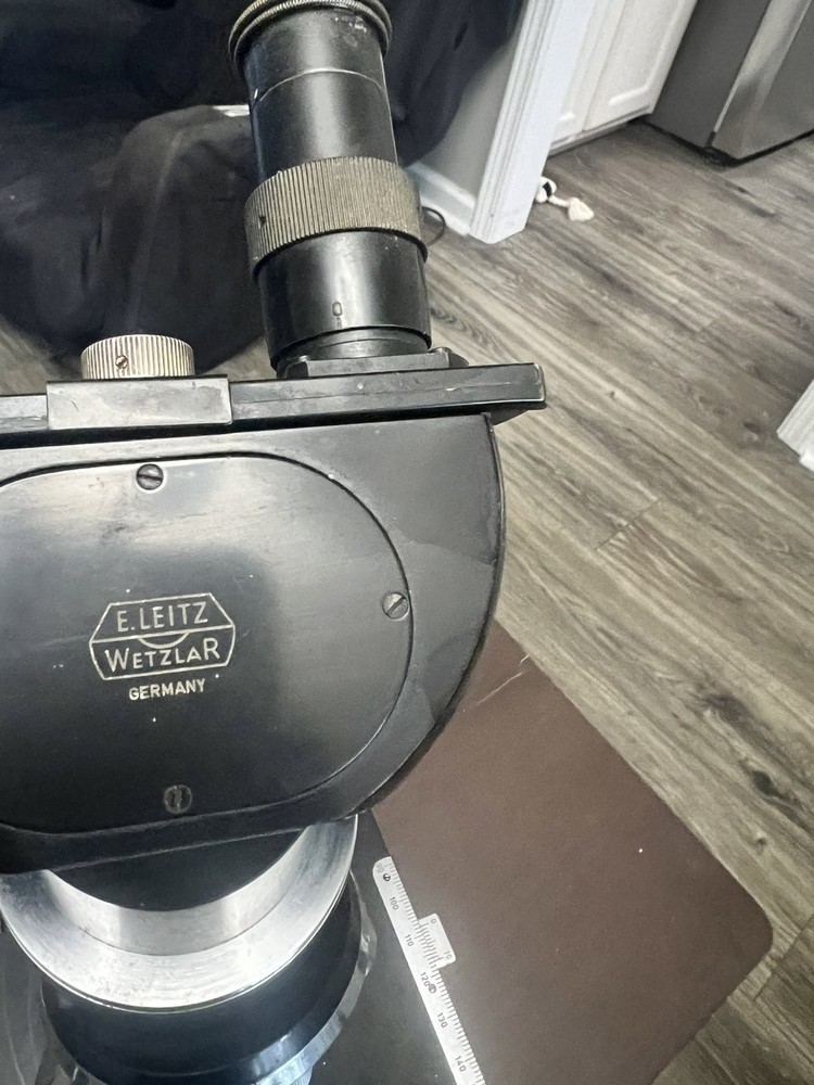 Ernst Leitz Wetzlar Microscope Vintage Leitz Microscope