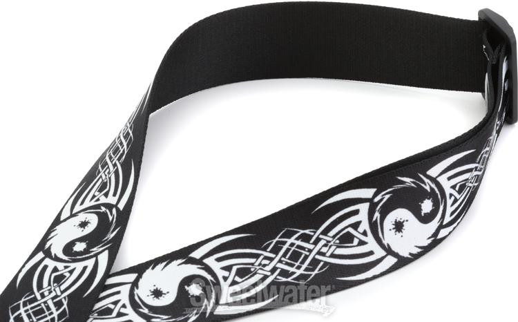 Levy's MP 2" Printed Polyester Guitar Strap - Yin Yang
