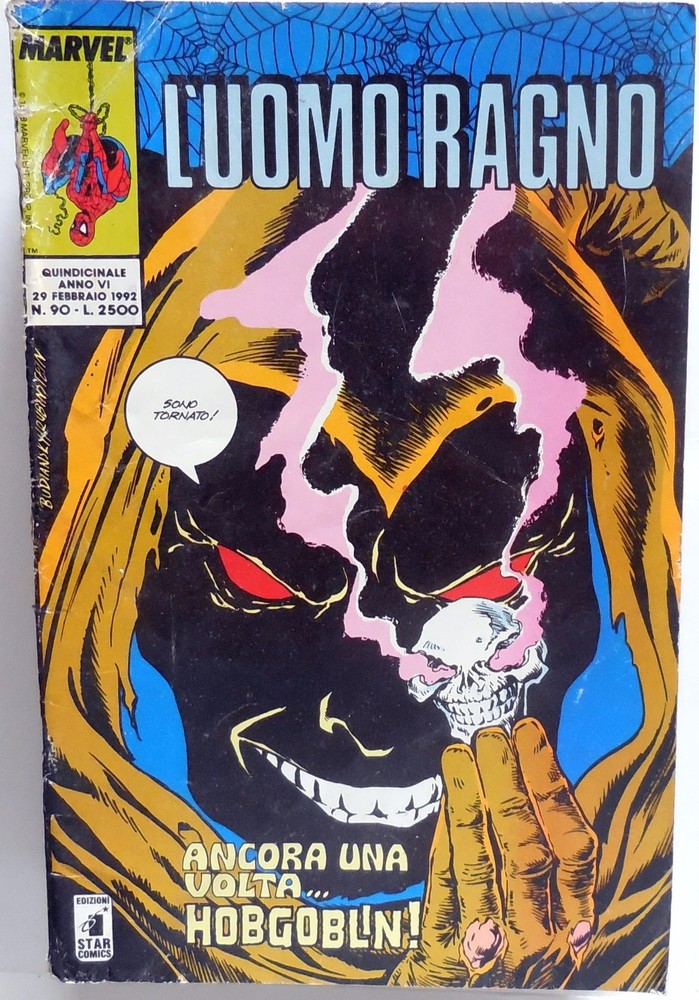 COMIC SPIDER MAN STAR COMICS YEAR VI N.90 1992