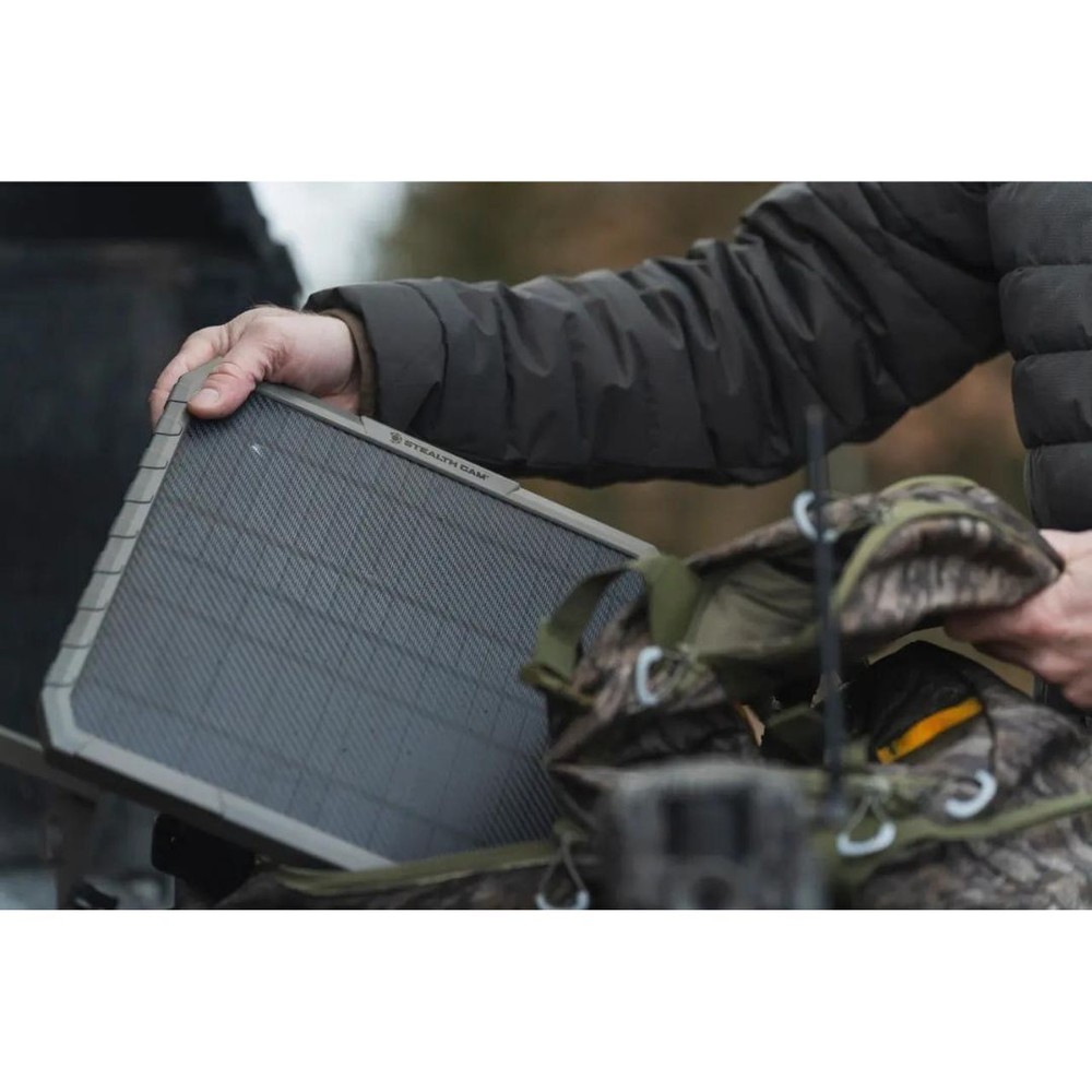 Stealth Cam FieldMax External EX 3000 mAh Solar Battery Pack with Solar Panel