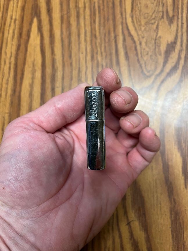 Ronson Wind II Working Chrome Windproof Lighter