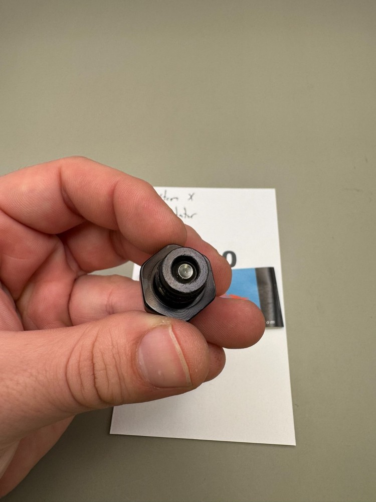 System X Intimidator Ram Cap-Gloss Black