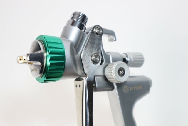 ATOM X27 LVLP Auto Paint Spray Gun – Gravity Feed | 1.3/1.4mm Tips