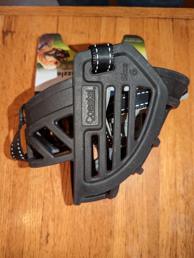 Coastal - Soft Basket Muzzle 6 (Pack of 1), Black