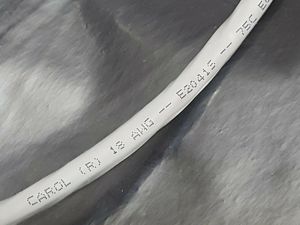 Carol E2041S 18/12C Shielded Security/Communications Cable Riser Gray /25ft