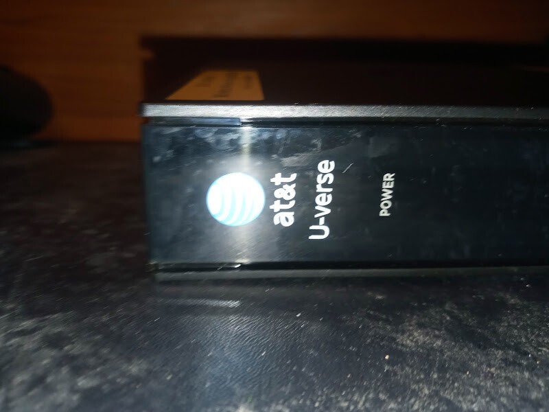 AT&T PACE MODEM/WIRELESS ROUTER MODEL 3801HGV