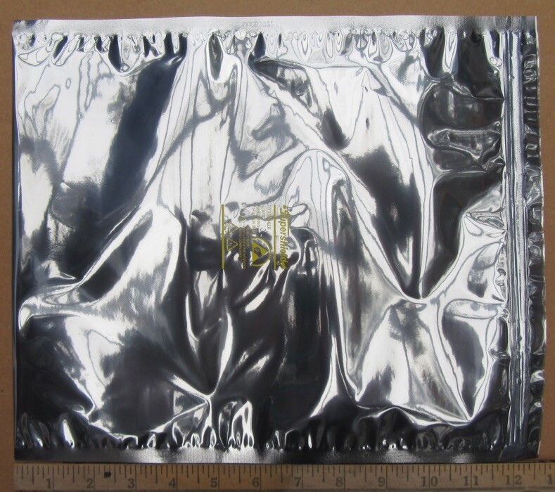 100 10x12" Zip-Top Dou Yee Static Shield Bags