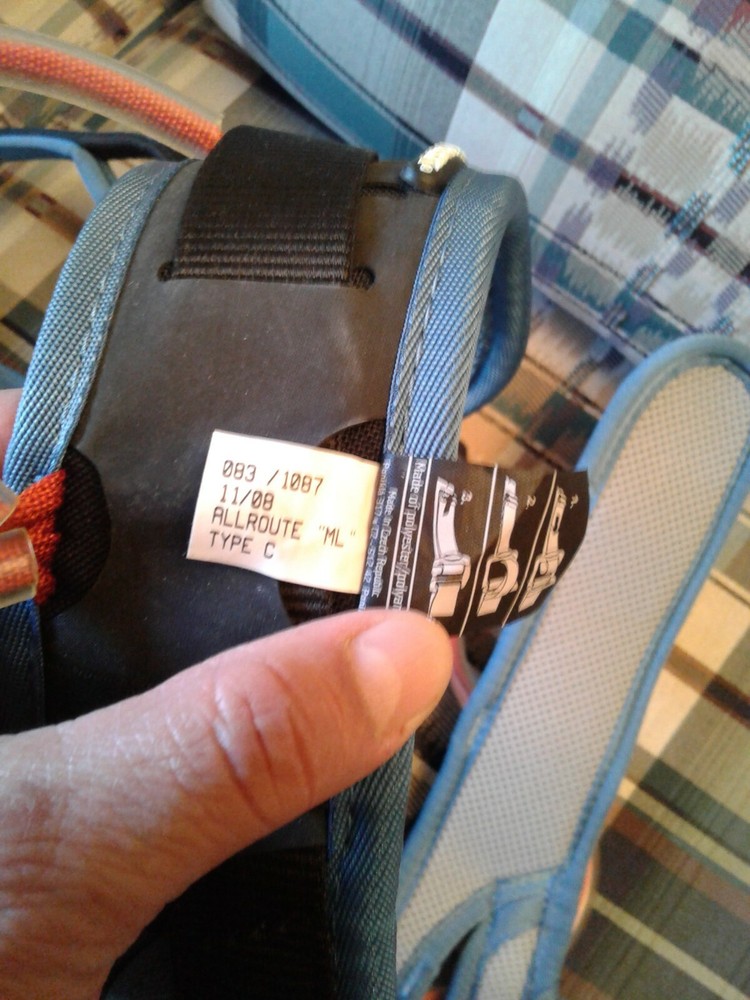 Singing Rock Sit Work Safety Speed Lock Harness ML