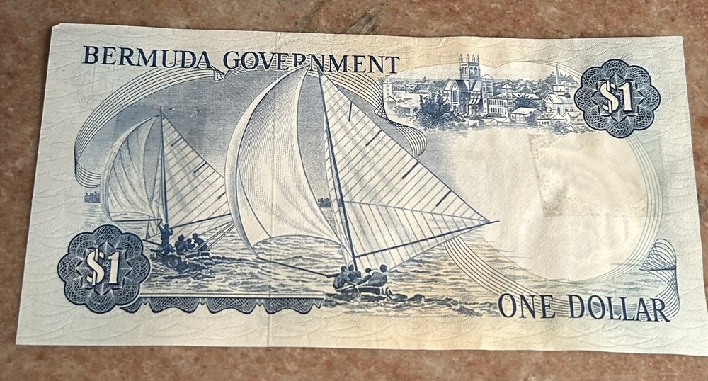 Bermuda Government 1970 $1 Banknote