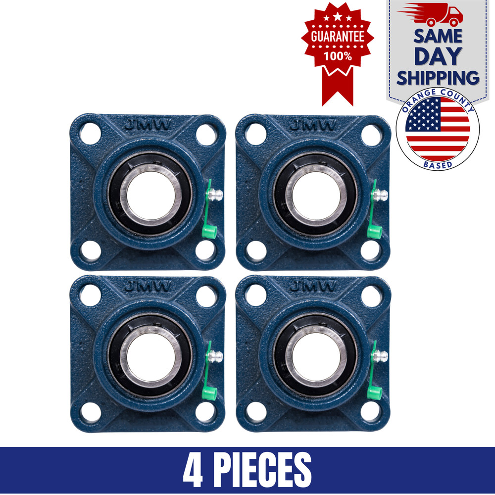 UCF210-32 Pillow Block Flange Bearing 2" Bore 4 Bolt Solid Base (4PCS)
