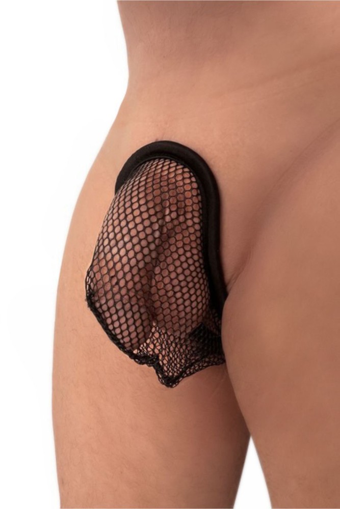 BfM Mens Fishnet C-String