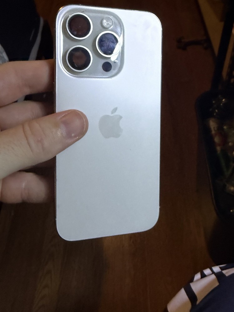 iPhone 15 Pro SILVER Frame Housing Replacement With OEM- GRADE A- 🔥