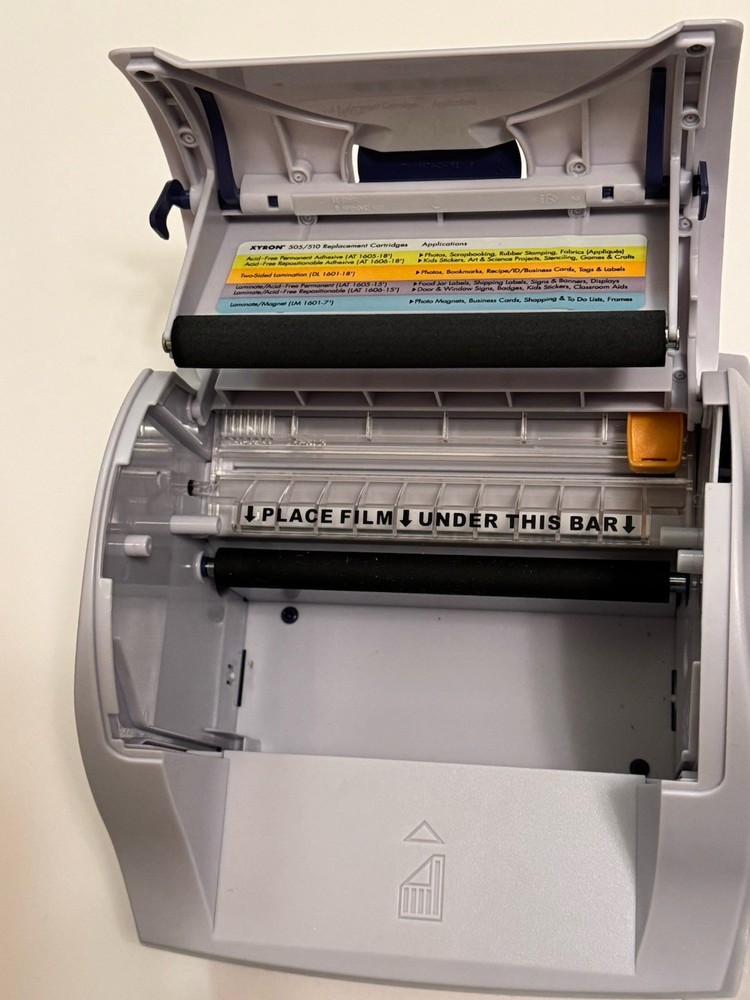 Xyron 510 Sticker Maker Laminator MACHINE ONLY w/ Box Instruct~Scrapbook Crafts