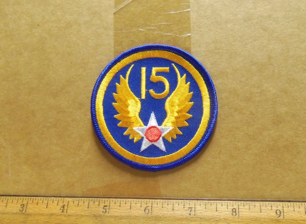 US Air Force - 15th Air Force Embroidered Patch
