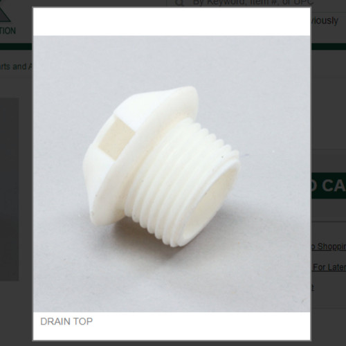 DRAIN TOP # 1011337-32