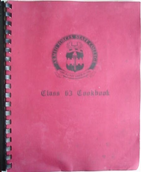ARMED FORCES STAFF COLLEGE COOKBOOK, c1977 (NORFOLK