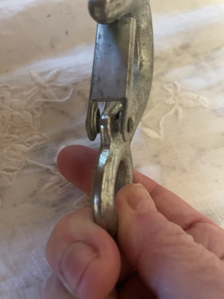 Metal Silver Grab Hook Used Industrial