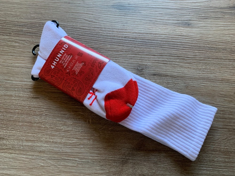 YG 4 HUNNID 400 COMPTON BOMPTON STILL BRAZY TUBE SOCKS