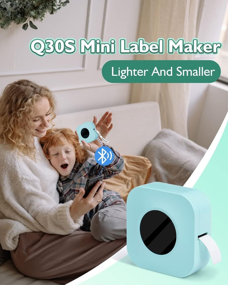 Phomemo Q30S Mini Label Maker Bluetooth Wireless Thermal Label Maker Machine US
