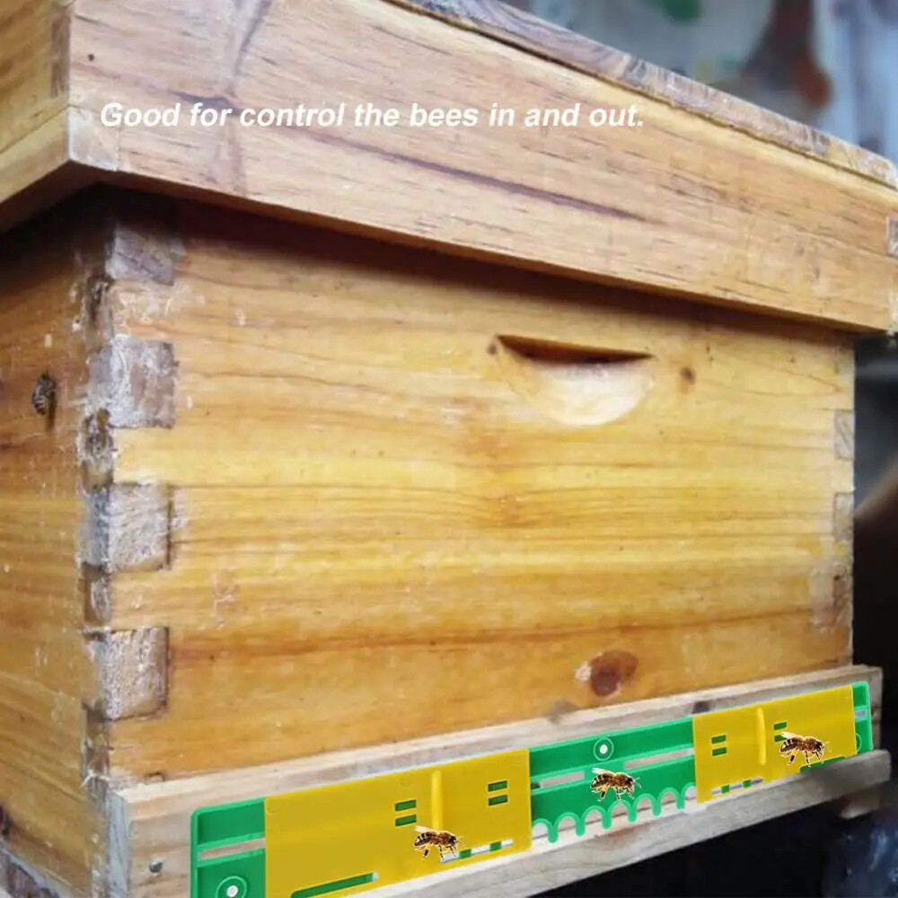 5pcs Beekeeping Plastic Beehive Door Prevent Bees From Escaping Beekeeping Tools