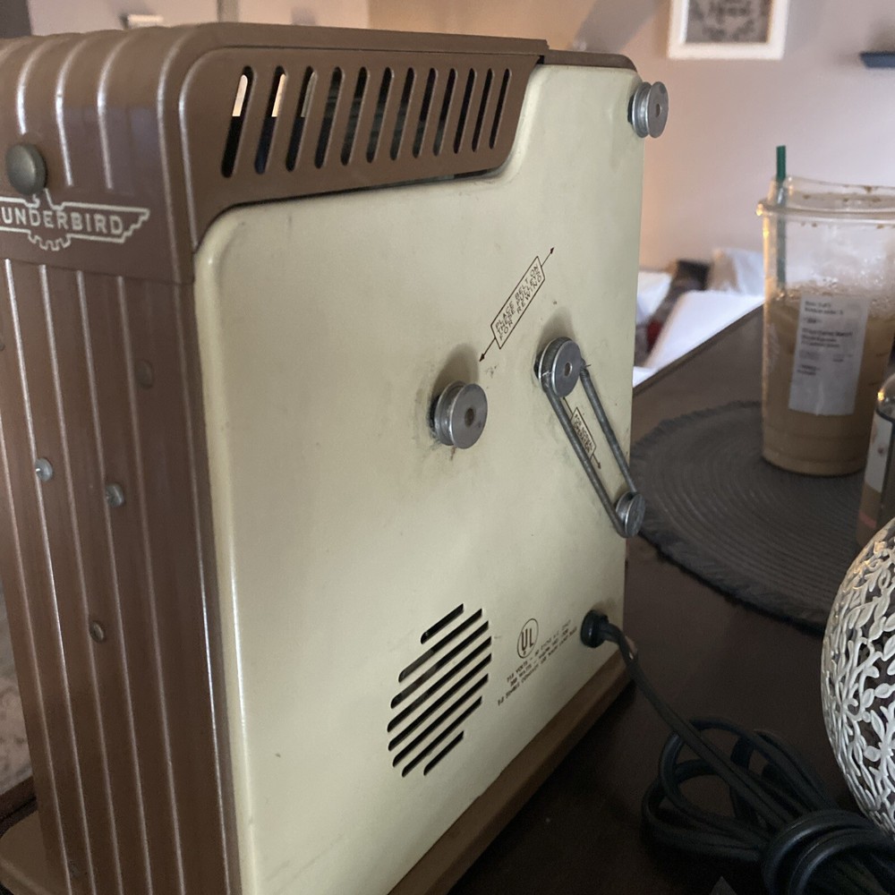 Brumberger 8mm Projector Model 1500- With 3 Films