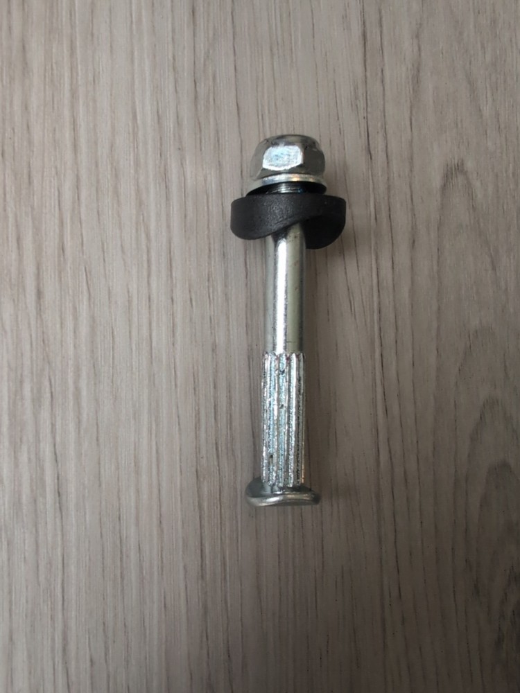 Medline guardian rollator wheel mount bolt
