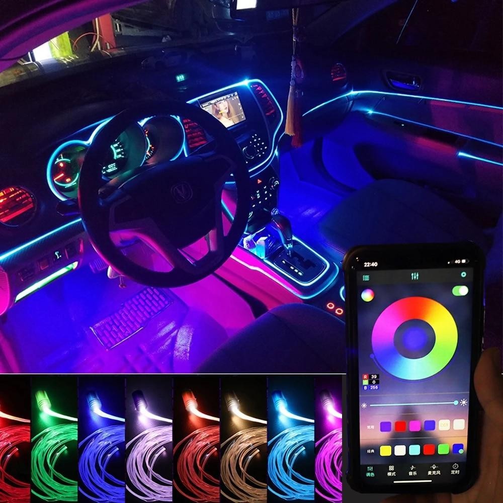 Car LED Interior Lights (App Control)