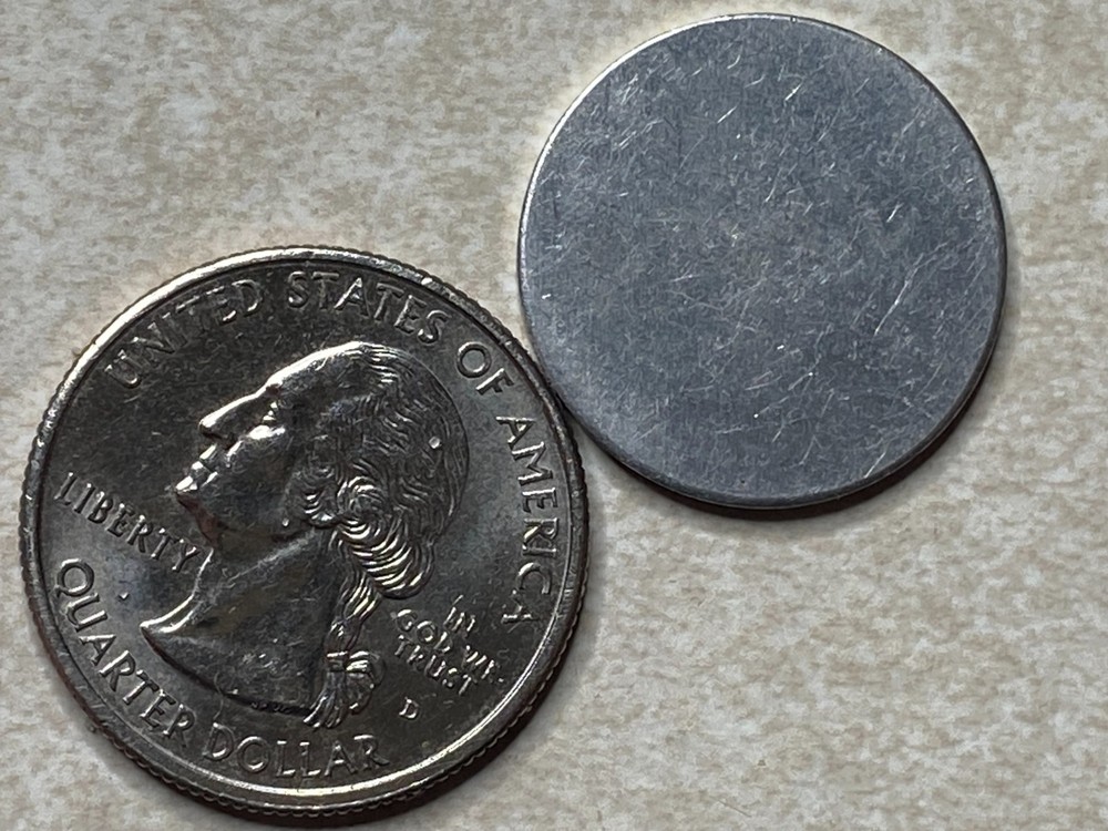 T9204 K & K, Unknown Anillo Restrike Arcade Token