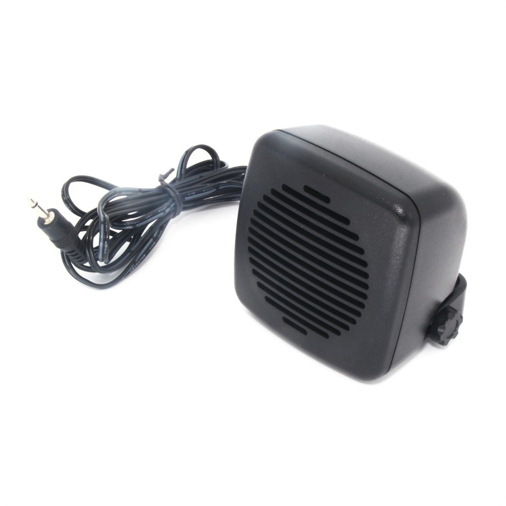 CB HAM Radio Audio Communication Speaker 3.5mm Interface Plug Mini Loudspeaker