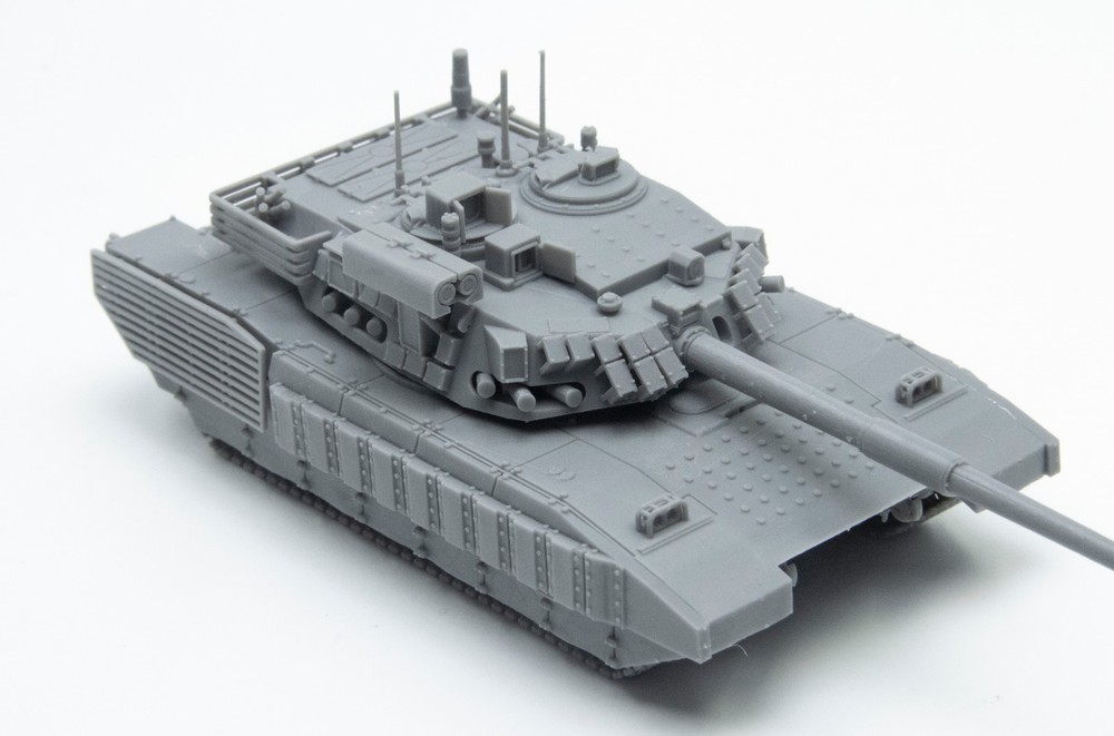 3D printed model kit 1/72 Cheonma-2 tank unpainted