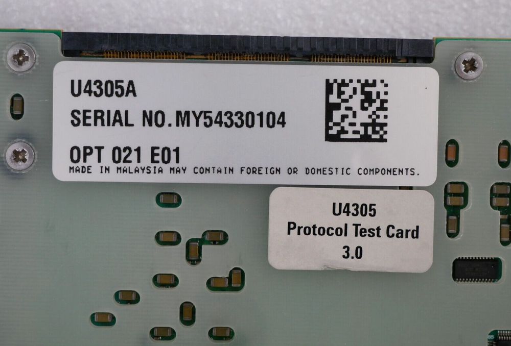 Keysight Agilent U4305A PCIe Exerciser Module Digital Test Console w/ Adapter