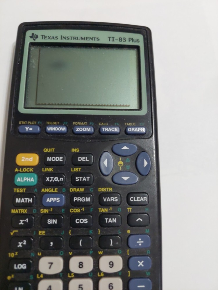 texas instruments ti-83 plus calculator