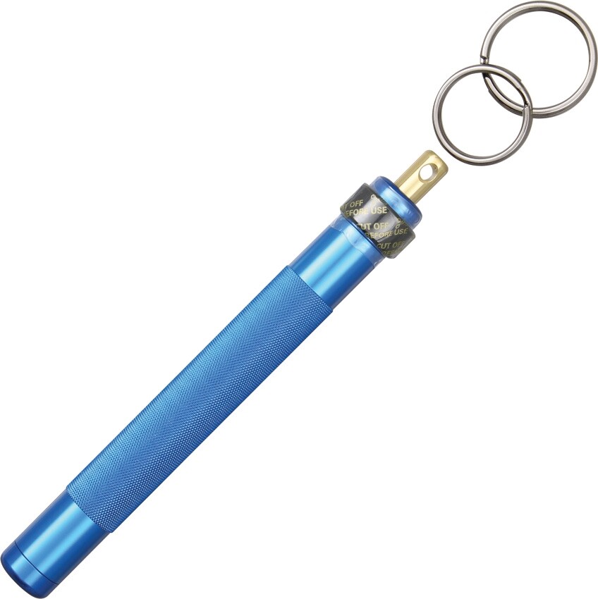 ASP Key Defender Blue ORMD Pepper Spray, 5 3/4" overall, # ASP55150