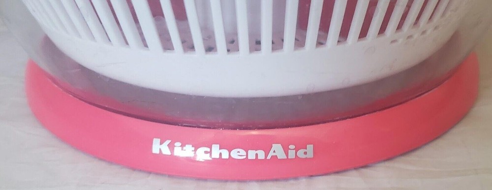 Red KitchenAid Salad Cleaner Spinner