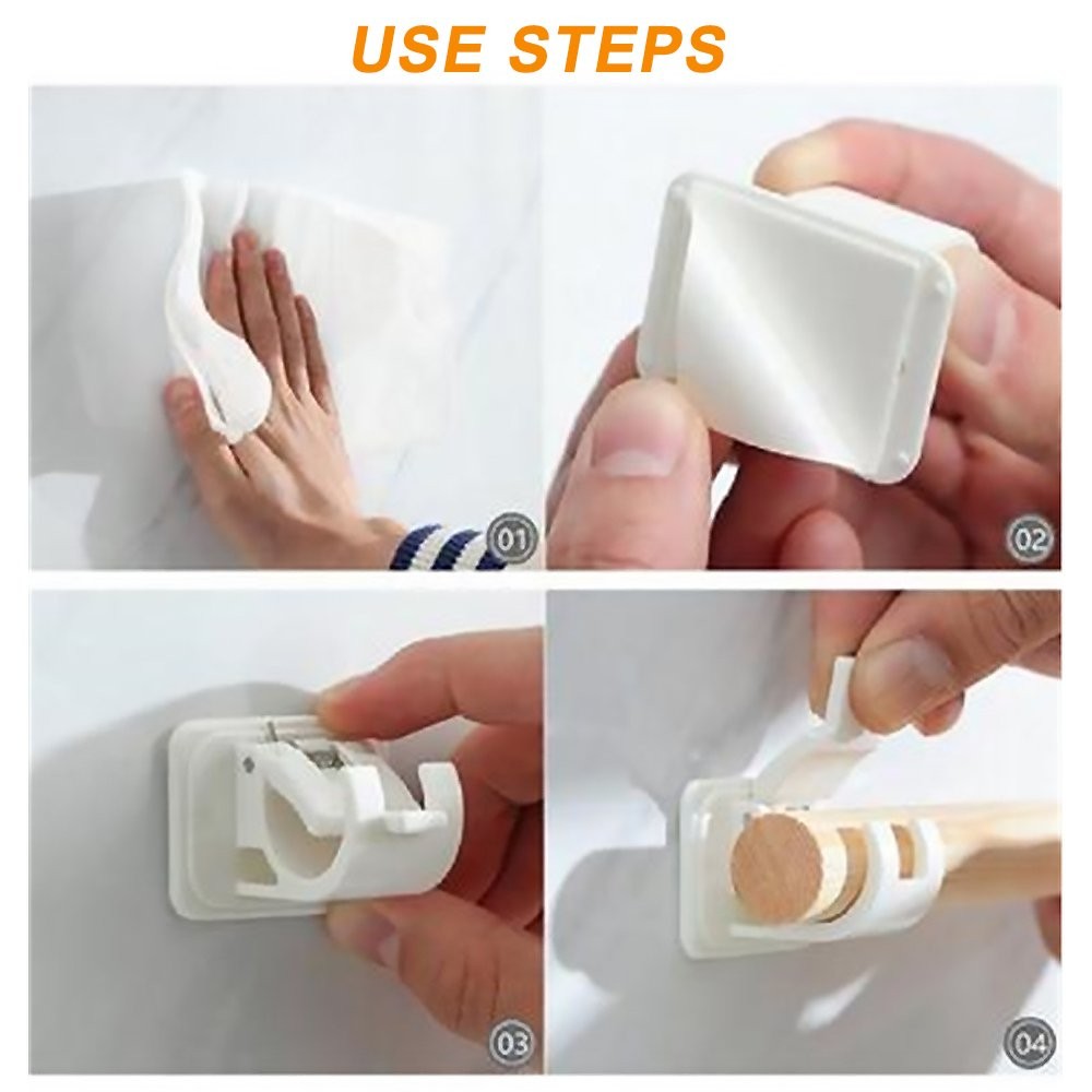 Adjustable Curtain Rod Bracket Holders CW