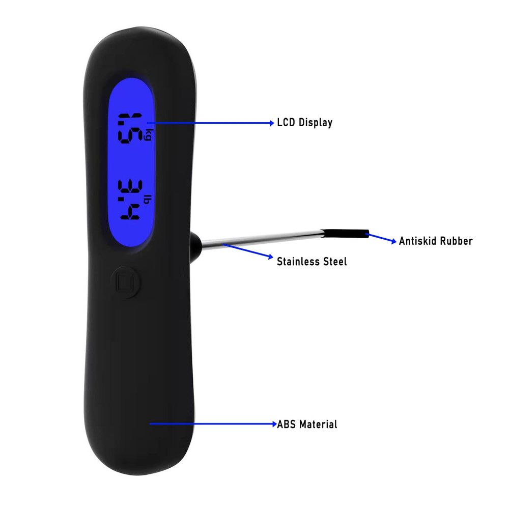 Professional Digital Trigger Pull Scale Gauge Measurement with "kg, Ib, oz, g" C